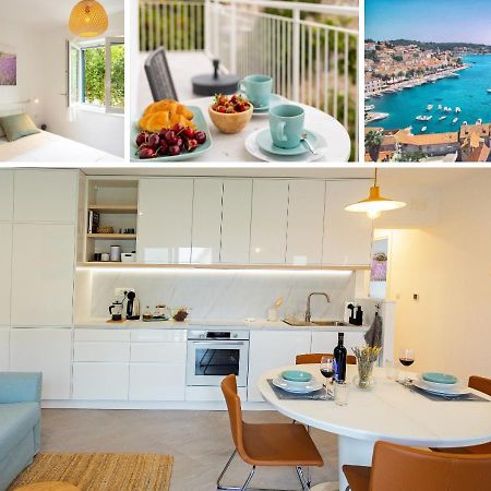 Jesliving Hvar - 2 Bedroom Elegant Apartment With Sea View In Historic Center Of フヴァル エクステリア 写真